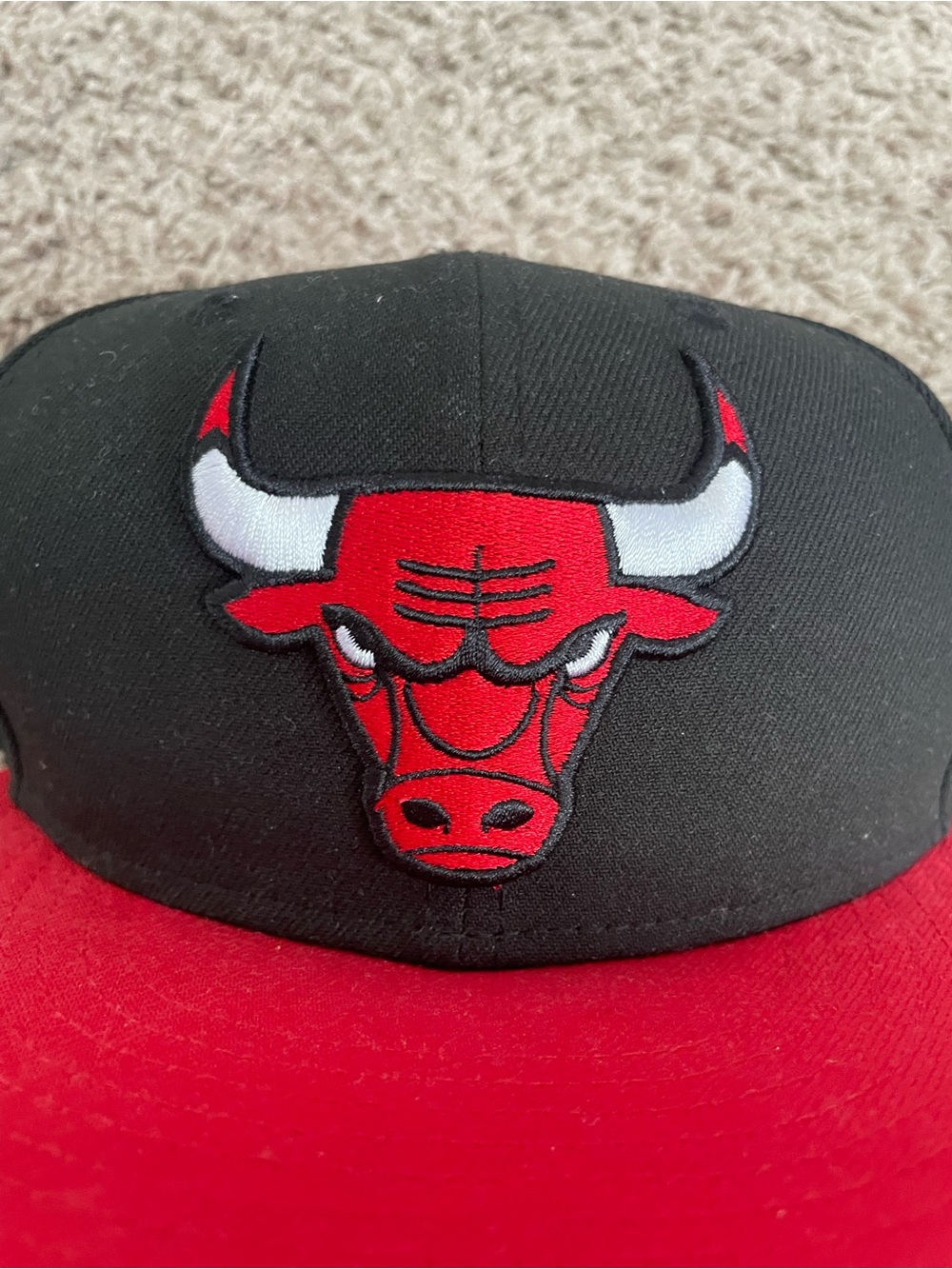 Chicago Bulls New Era Black Interior Label 9FIFTY Snapback